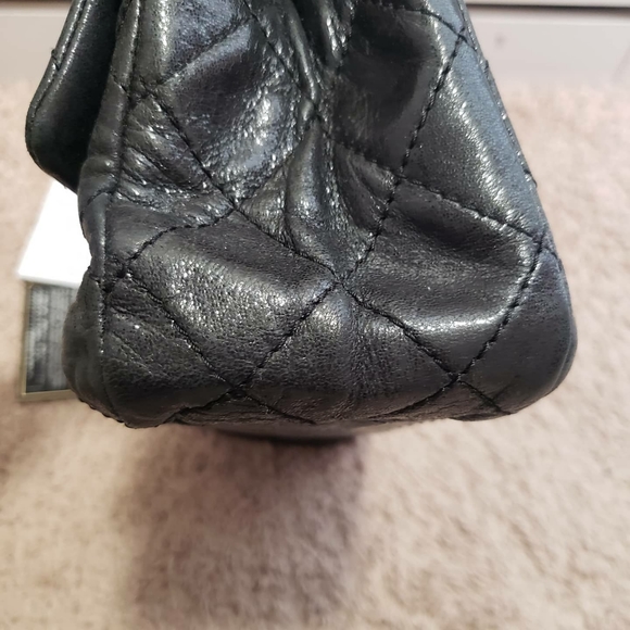 Chanel medium black shimmer reissue - Picture 2 of 11